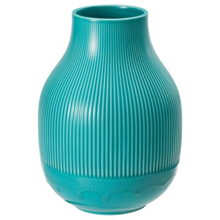 Ваза, бирюзовый 22 см IKEA ГРАДВИС 204.525.81