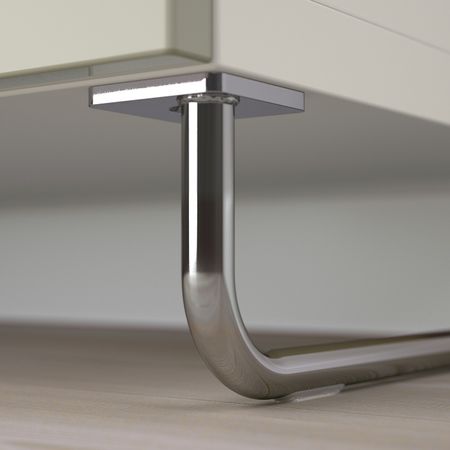 Комбинация для хранения с дверцами/ящ, белый/СЕЛЬВИКЕН/СУЛАРП глянцевый, бежевый 120x40x74 см IKEA BESTÅ БЕСТО 992.685.56