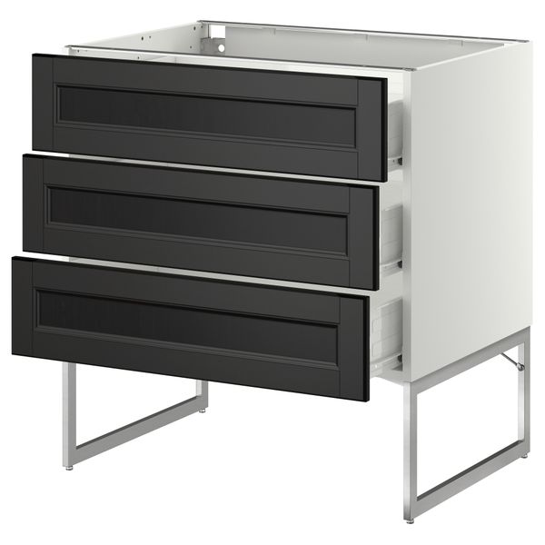 IKEA, вид спереди - схема-чертеж с размерами