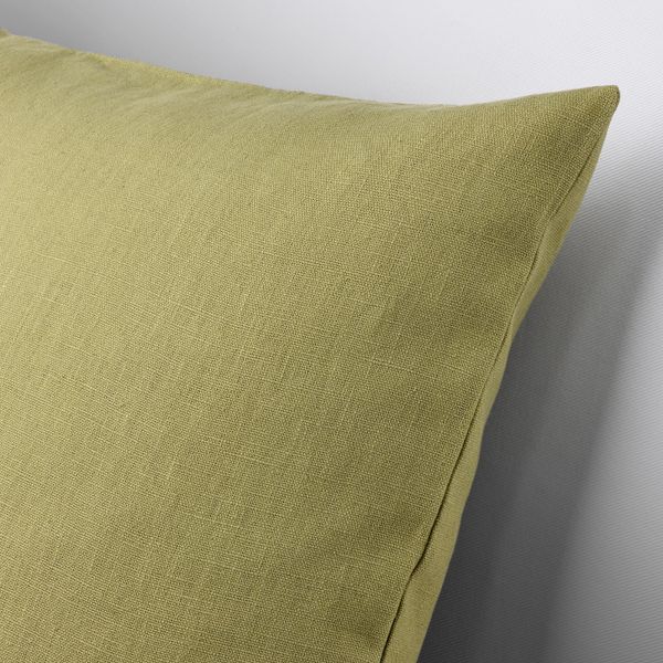 Чехол на подушку, бежево-зеленый 50x50 см IKEA VIGDIS ВИГДИС 905.069.91 - схема-чертеж с размерами
