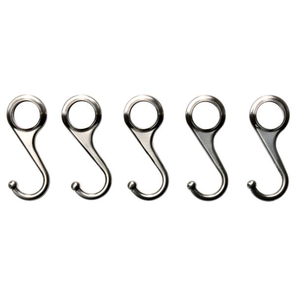 Крючок ФИНТОРП, никелированный (7 см) - фото 1