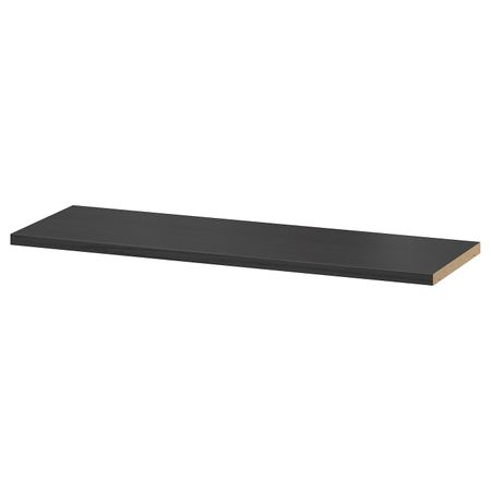 Полка дополнительная, черно-коричневый 76x26 см IKEA BILLY БИЛЛИ 803.842.35