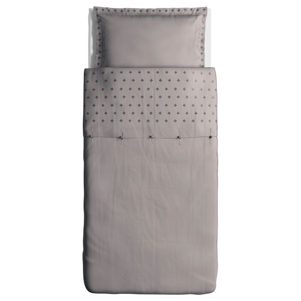 Пододеяльник и 1 наволочка ВИНРАНКА, серый - фото 4