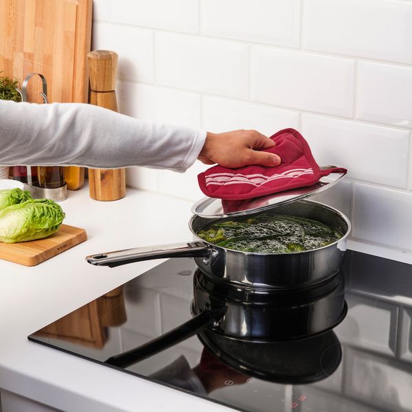 Прихватка, красный 19x19 см IKEA HILDEGUN ХИЛЬДЕГУН 504.840.57 - фото 3