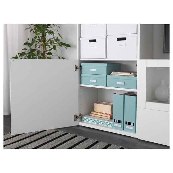 Ящик с отделениями ТЬЕНА, голубой (27x35x10 см) - фото 3