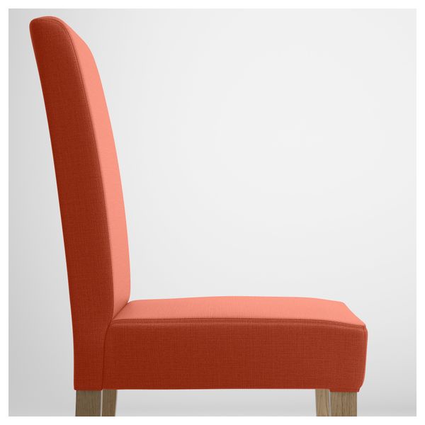 Стул ХЕНРИКСДАЛЬ, дуб, Шифтебу темно-оранжевый - фото 5