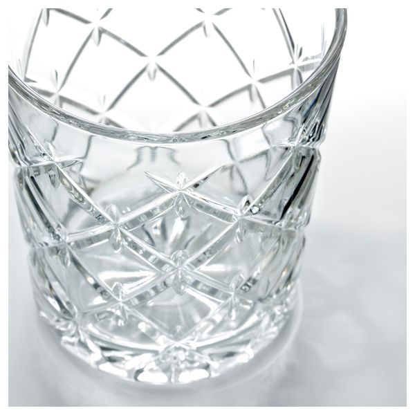 Стакан ФЛИМРА, прозрачное стекло, с рисунком (28 сл) - фото 3