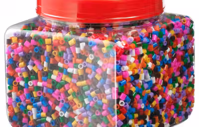 PYSSLA Бусины - разные цвета 600 гр