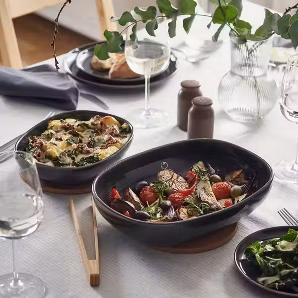 GLADELIG Набор форм для печи,2 штуки - темно-серый - фото 2