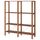 Стеллаж, для сада, 140x35x161 см, коричневая морилка IKEA TORDH ТУРД 393.164.14