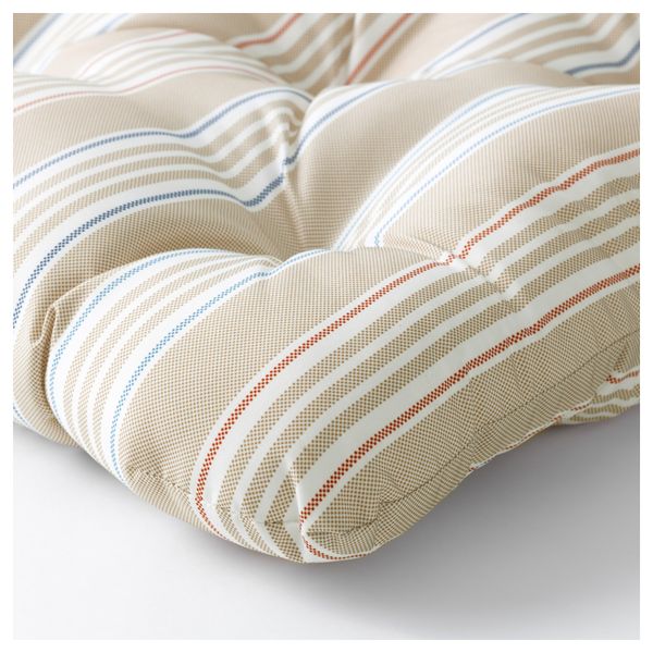 Подушка на садовую мебель СЭРО, бежевый (86x46 см) - схема-чертеж с размерами