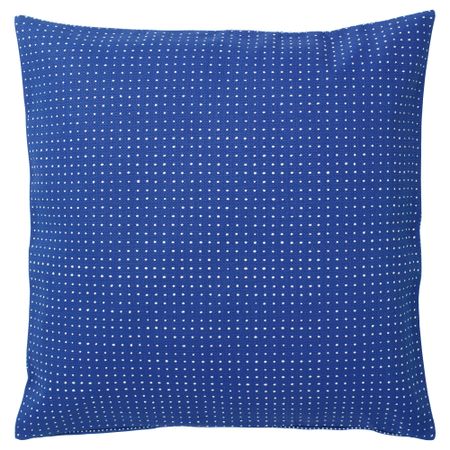 Чехол на подушку ЮППЕРЛИГ, синий, точечный (50x50 см)