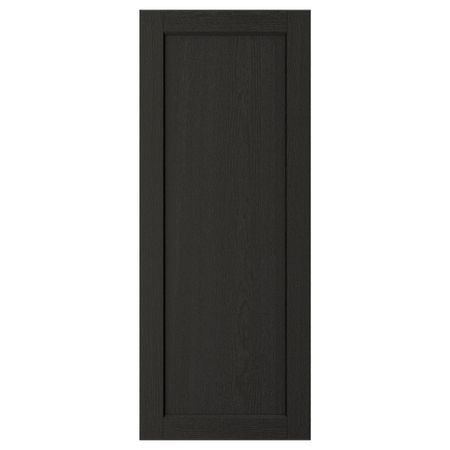 Дверь, черная морилка 40x100 см IKEA LERHYTTAN ЛЕРХЮТТАН 303.564.90