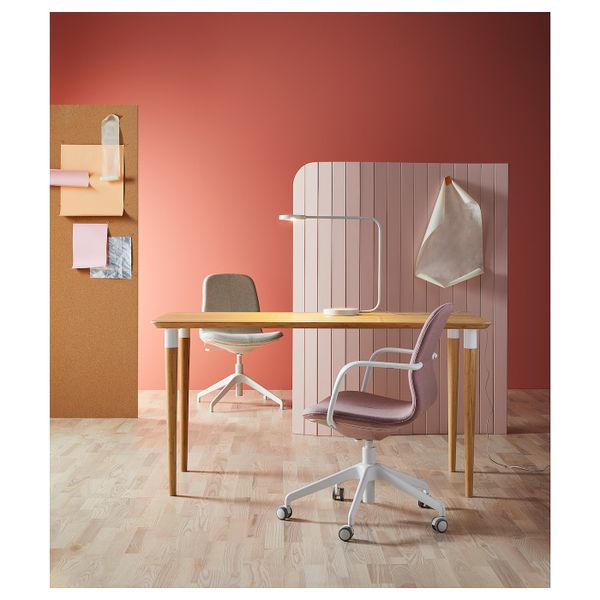 Стол, бамбук 140x65 см IKEA HILVER ХИЛВЕР 292.792.66 - фото 4