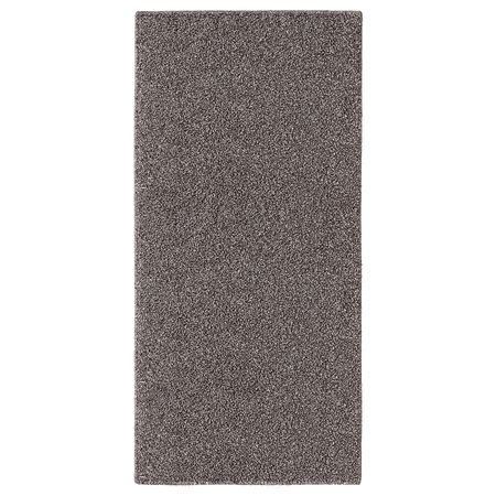 Ковер, длинный ворс, коричневый 57x120 см IKEA ALLERSLEV АЛЛЕРСЛЕВ 003.980.43
