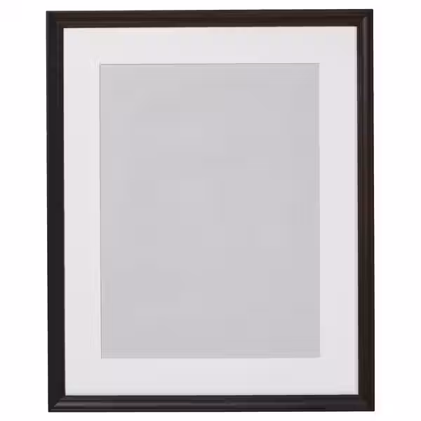 KLOTKÖRSBÄR КЛОТКЁРСБЭР Рама - под дуб/темно-коричневый 40x50 см - фото 1