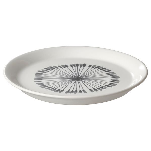 Тарелка десертная, белый, с рисунком, 19 см IKEA FRIKOLUSTIGT ЛУСТИГТ ФРИКОСТИГ 504.694.05 - фото 2