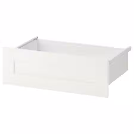 SANNIDAL Ящик - белый/белый 60x42x20 см