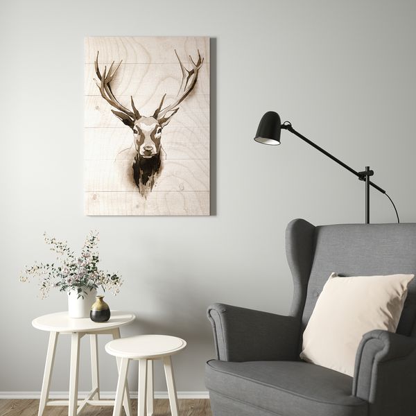 Картина, 70x100 см, Имитация дерева IKEA PJÄTTERYD ПЬЕТТЕРИД 105.365.53 - схема-чертеж с размерами