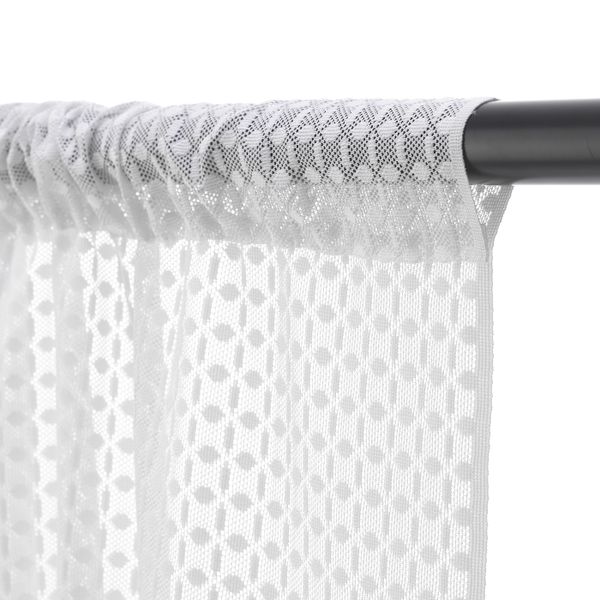 Гардины, 2 шт., белый, 145x300 см IKEA ИНГЕЛИНН 303.867.03 - фото 2