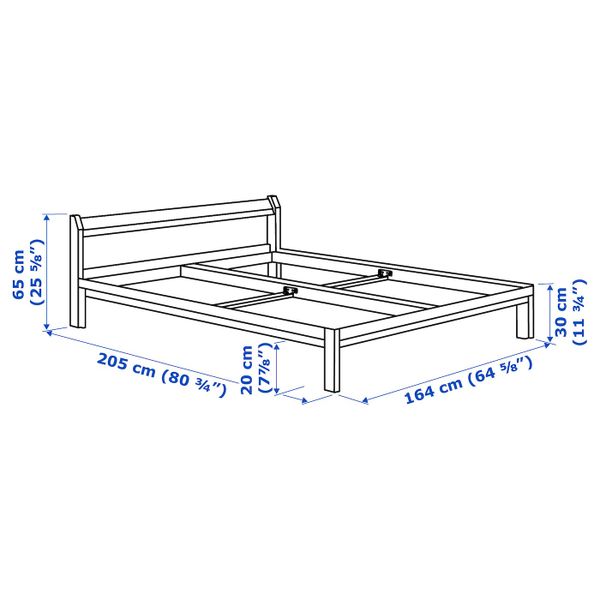 IKEA, дополнительный ракурс - схема-чертеж с размерами