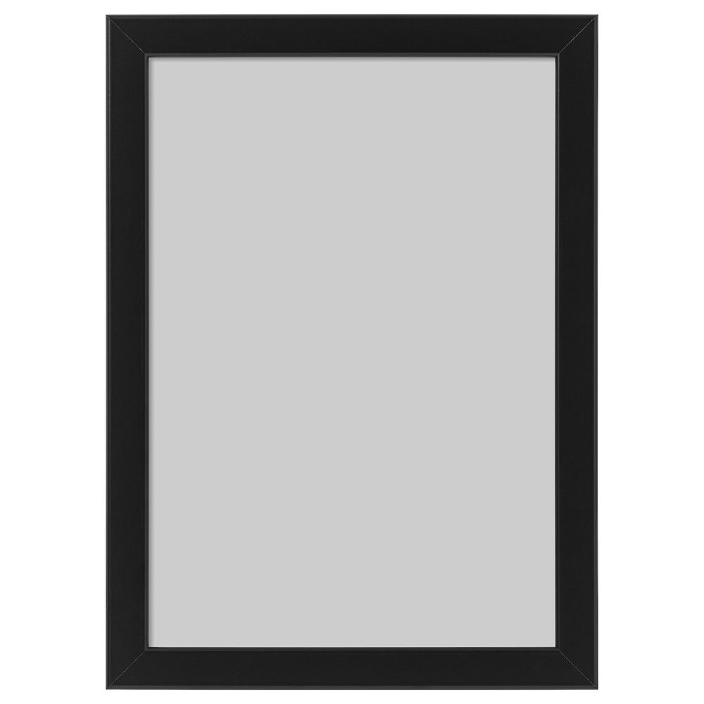 Рама, черный 21x30 см IKEA FISKBO ФИСКБУ 103.790.01 - фото 1