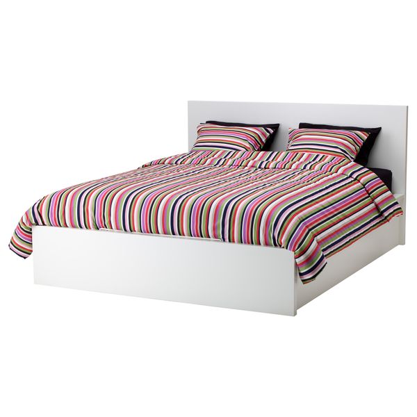 Кровать с подъемным механизмом МАЛЬМ, белый - фото 3