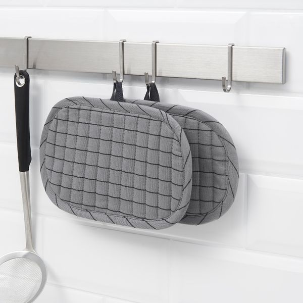 Крючок, нержавеющая сталь IKEA РИМФОРСА 903.676.88 - схема-чертеж с размерами