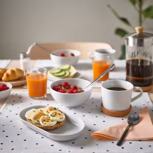 IKEA 365+ Блюдо - белый 20x11 см - фото 3