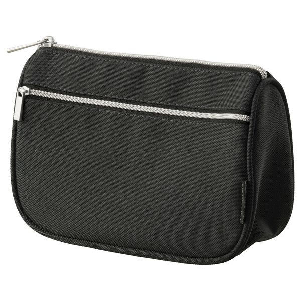 Сумочка для аксессуаров УПТЭККА, темно-серый - схема-чертеж с размерами