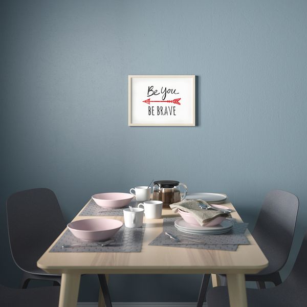 Постер, Будь собой, 40x30 см IKEA DRÖMBILD ДРЁМБИЛЬД 704.418.54 - схема-чертеж с размерами
