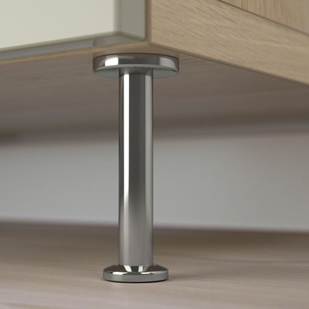 Комбинация для хранения с дверцами/ящ, под беленый дуб/СЕЛЬСВ/СТАЛЛАРП глянцевый, белый 120x40x74 см IKEA BESTÅ БЕСТО 692.684.78