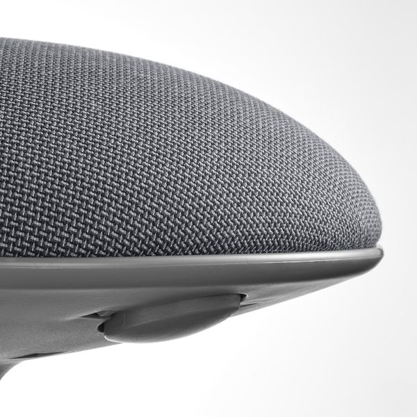 Высокий табурет, серый/Кабуса темно-серый IKEA NILSERIK НИЛЬС-ЭРИК 804.868.37 - фото 3