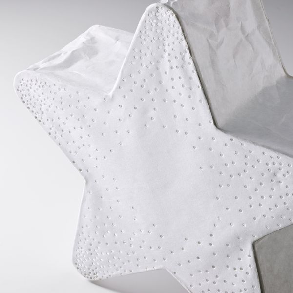 Украшение для стола, коробка в форме звезды/точечный белый IKEA STRÅLA СТРОЛА 605.028.57 - фото 2