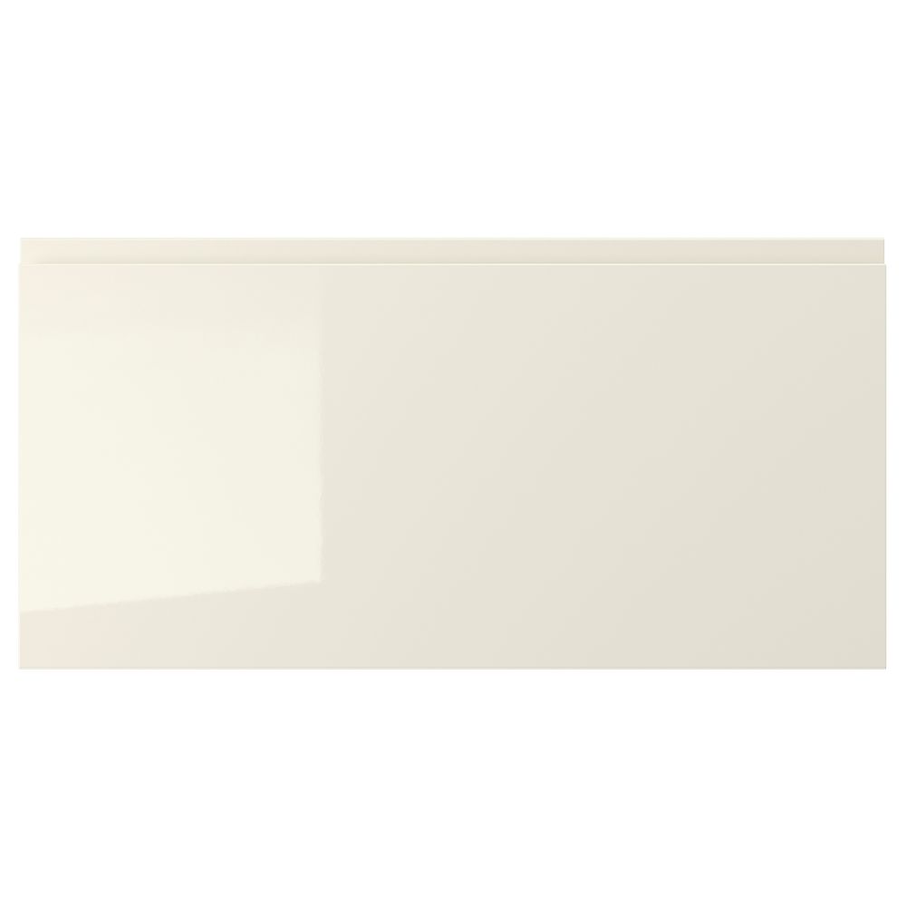 Фронтальная панель ящика, глянцевый светло-бежевый, 80x40 см IKEA VOXTORP ВОКСТОРП 103.211.66 - фото 1