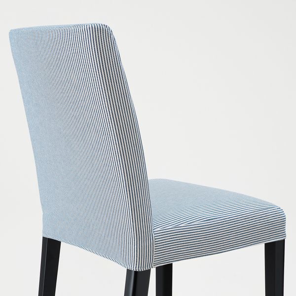 Стул, черный, Rommele темно-синий-белый IKEA BERGMUND БЕРГМУНД 793.899.79 - фото 8