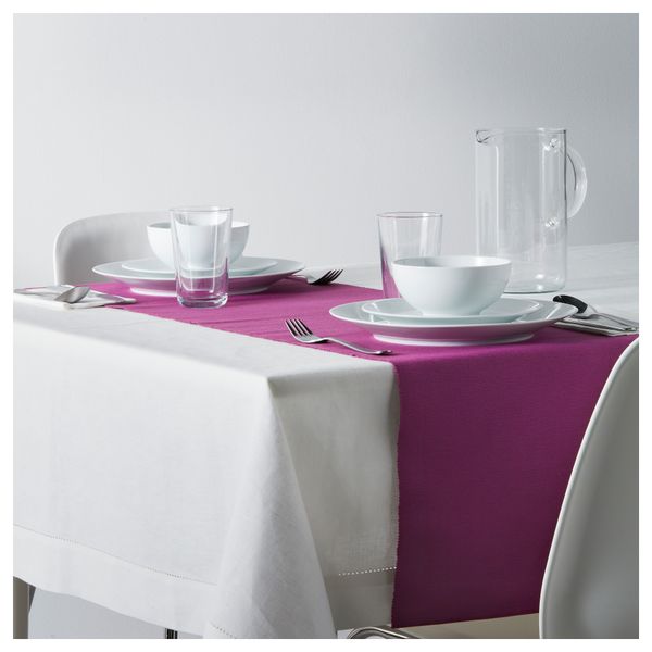 Дорожка настольная МЭРИТ, сиреневый (35x130 см) - фото 3