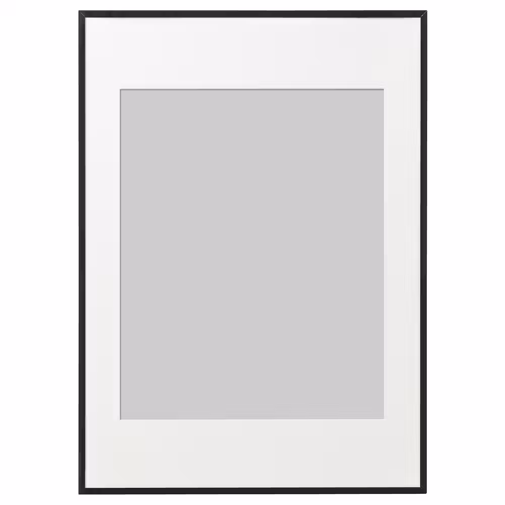 LOMVIKEN Рама - чёрный 50x70 см - фото 1
