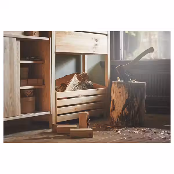 IVAR Ящик для хранения, на колесиках - сосна 78x30 см - фото 6