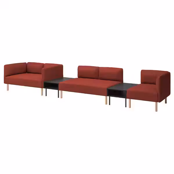 LILLEHEM 5-м модульный диван со столиком - фото 1