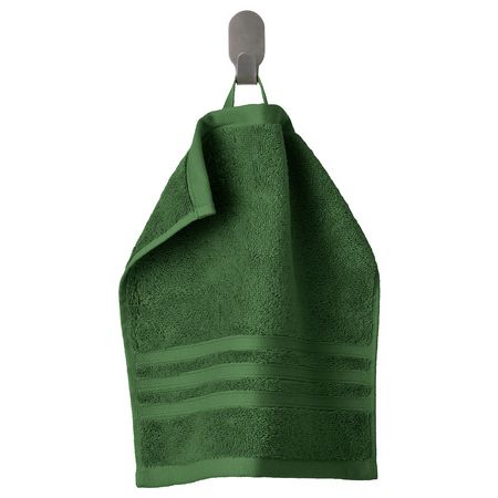 BROKGLIM БРОКГЛИМ Полотенце - зеленый 30x30 см