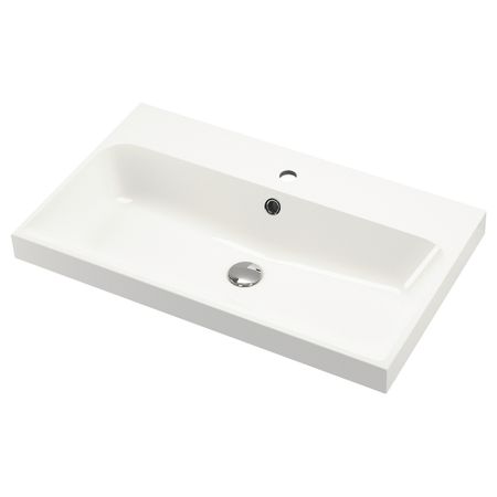Раковина, белый, 80x48 см IKEA BACKSJÖN 805.451.20