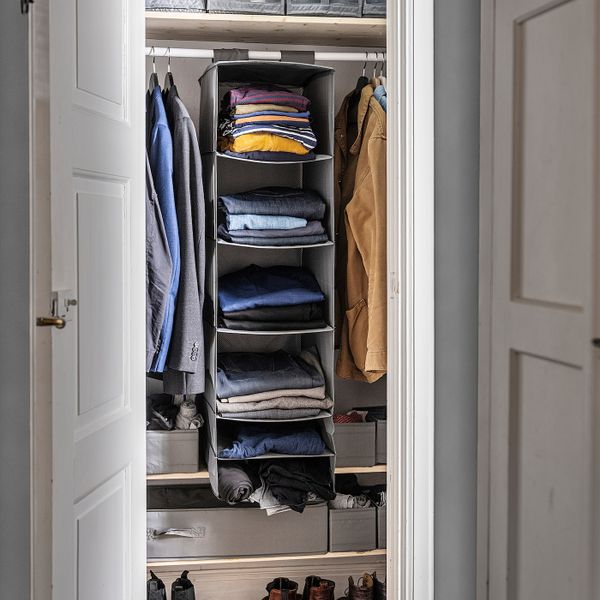 Модуль для хранения с 6 отделениями, темно-серый 35x45x125 см IKEA SKUBB СКУББ 304.729.94 - фото 2