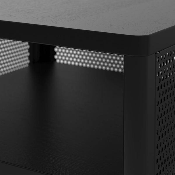 Модуль для хранения, на ножках, сетка черный 41x61 см IKEA BEKANT БЕКАНТ 192.824.10 - фото 6