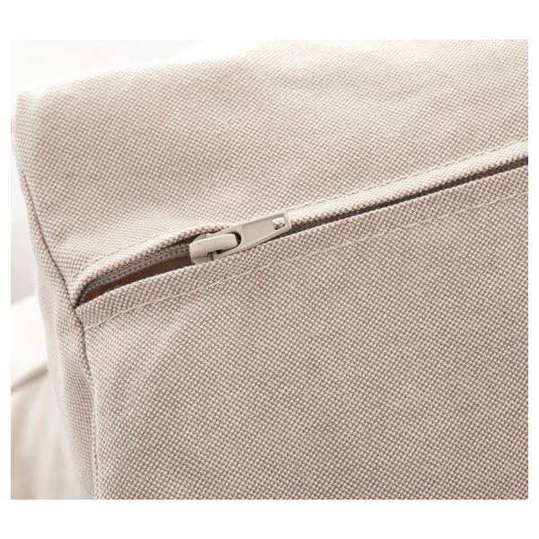 Табурет для ног ЭКТОРП, Лофаллет бежевый - схема-чертеж с размерами