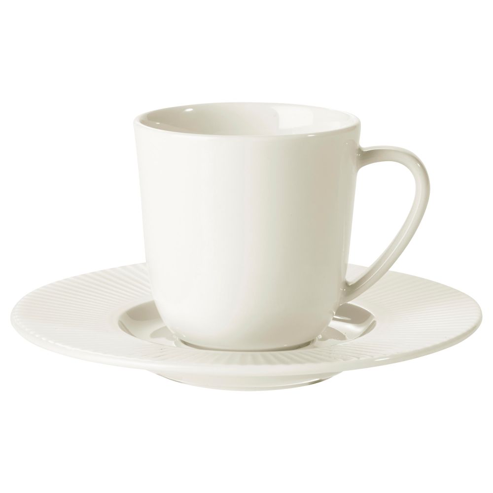 Чашка для кофе эспрессо с блюдцем IKEA OFANTLIGT ОФАНТЛИГТ 203.976.84 - фото 1