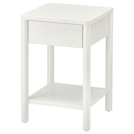 TONSTAD Тумба прикроватная - белый с оттенком 40x40x59 см