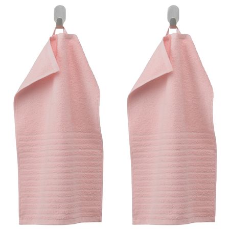 Полотенце, светло-розовый 30x50 см IKEA VÅGSJÖN ВОГШЁН 204.880.14