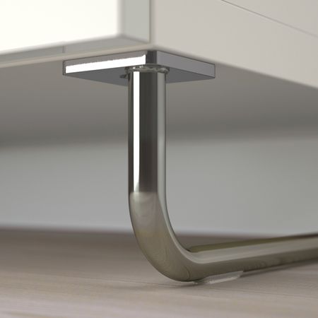 Комбинация для хранения с дверцами/ящ, белый/СЕЛЬВИКЕН/СУЛАРП глянцевый, белый 120x40x74 см IKEA BESTÅ БЕСТО 792.685.62