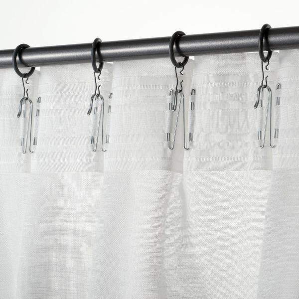 Гардины, 2 шт., белый 145x300 см IKEA LENAKARIN ЛЕНАКАРИН 204.938.31 - фото 6